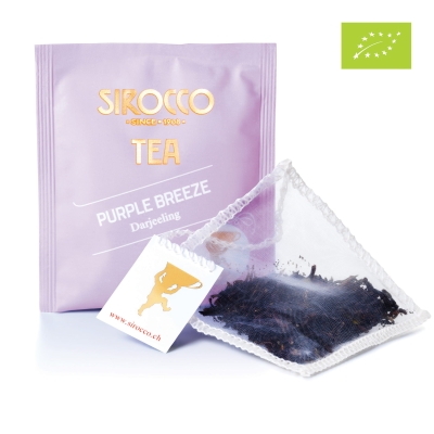 Purple Breeze Darjeeling - liściasta czarna herbata organiczna bio