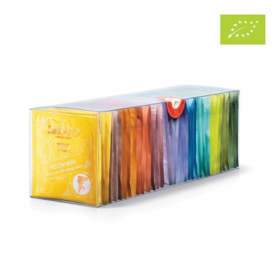 Grand Selection Sirocco- podwójny zestaw degustacyjny organicznych herbat liściastych  bio